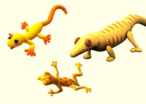 Yellow Lizards